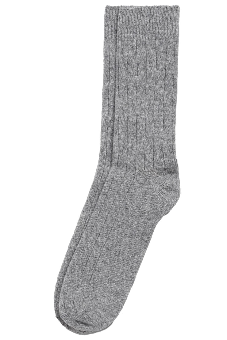 Cashmere Socks Grey Melange