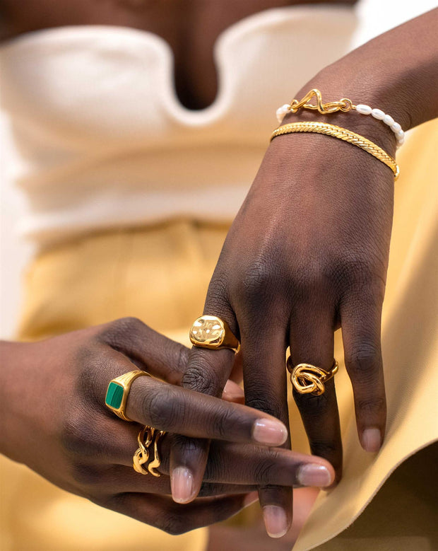 Molten Engravable Signet Ring
