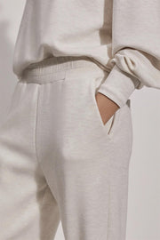 The Relaxed Pant 27.5" Ivory Marl