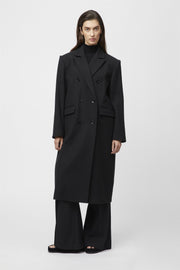 Florence Overcoat Jet Black