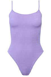 Pamela Crinkle Swimsuit Lilac