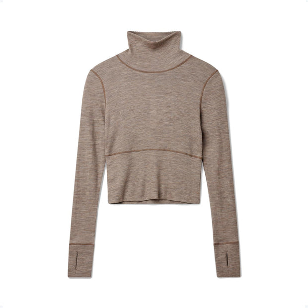 That Comfy Cropped Walnut Melange