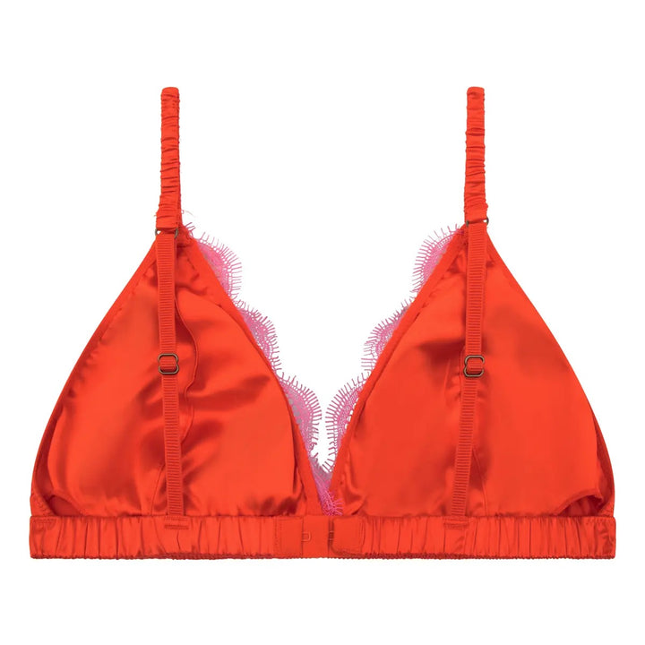 Bowie Padded Bralette Red