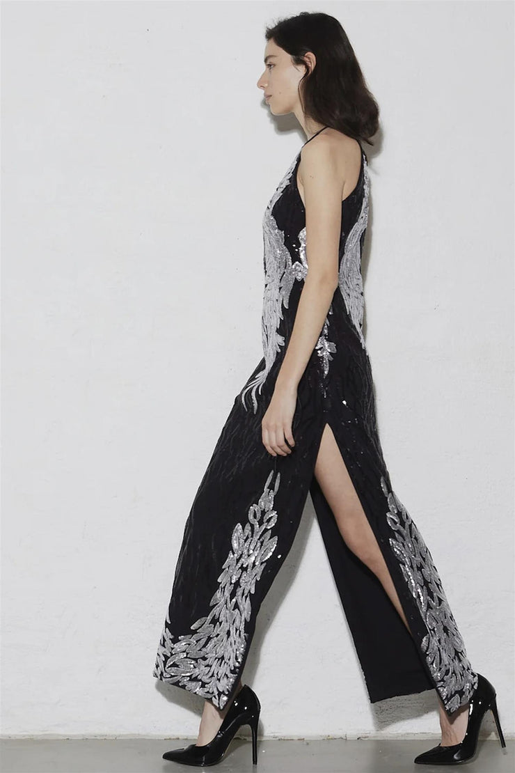 Famous Dress Black / Silver