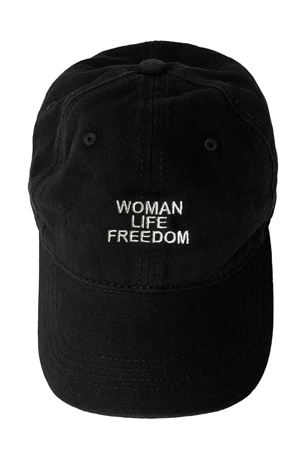 Woman Life Freedom Cap Black