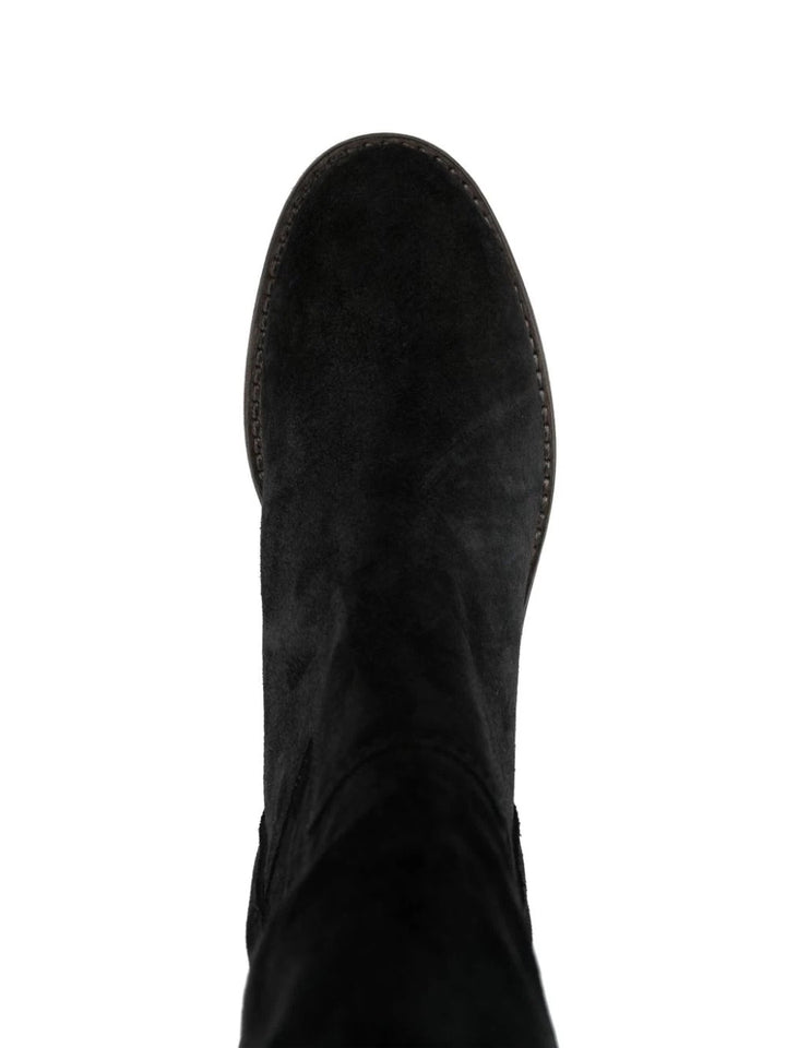 Seenia Suede Boots Black