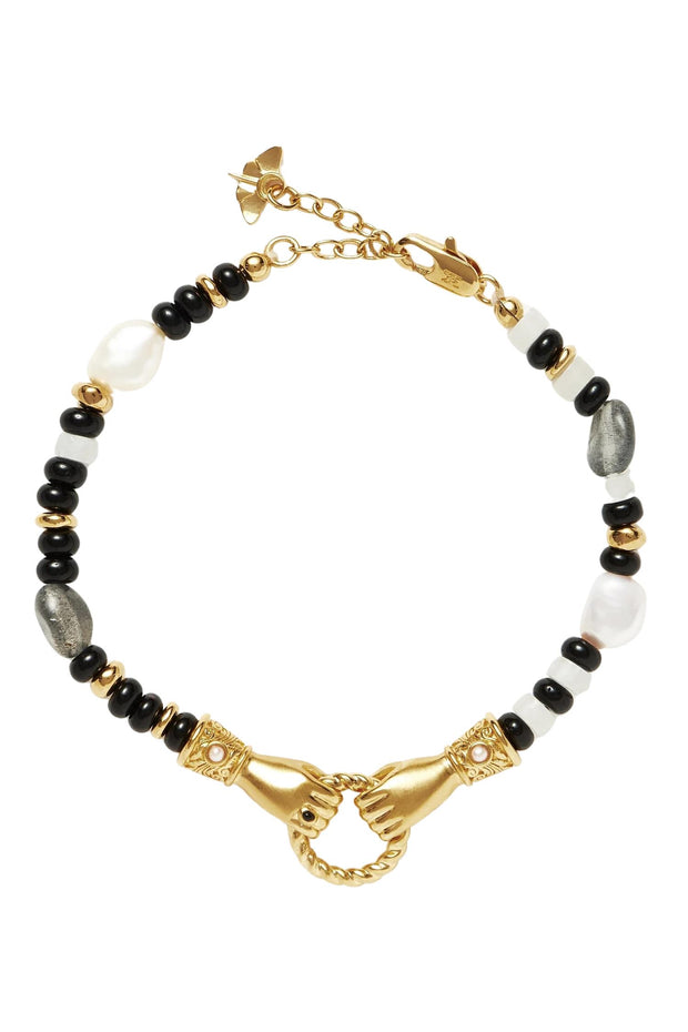 In Good Hands Bracelet Black