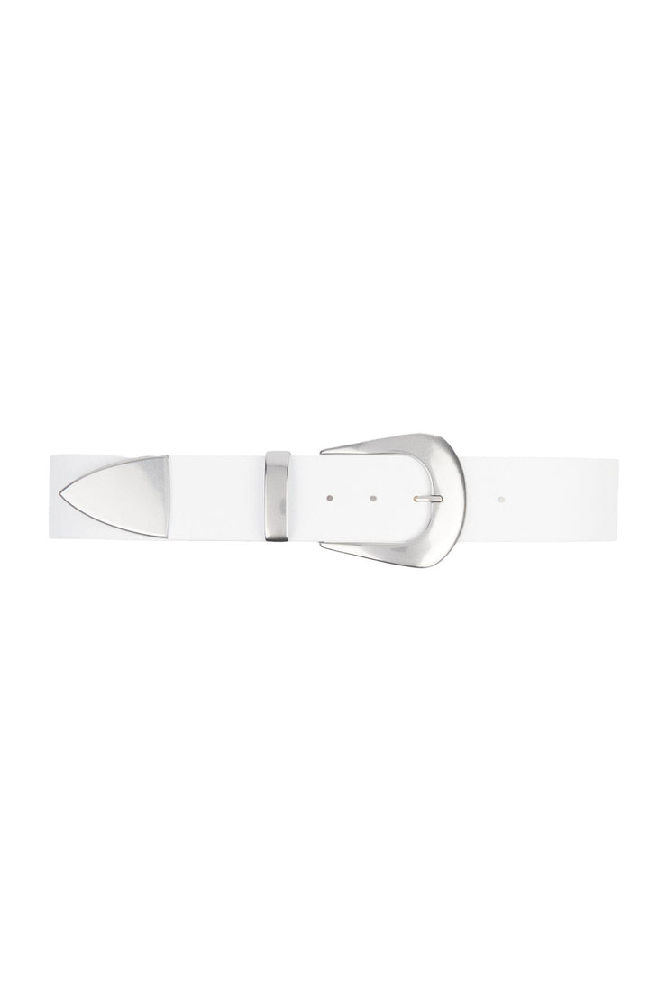 Copp Belt White/Silver