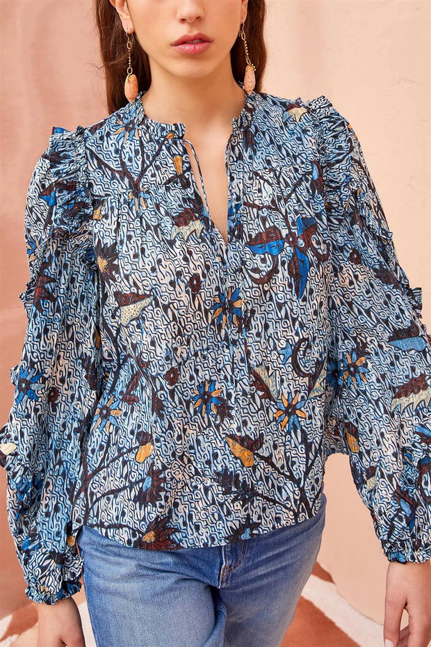 Manet Blouse Morning Glory