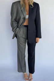 Vintage Contrast Suit CS39 Size 36