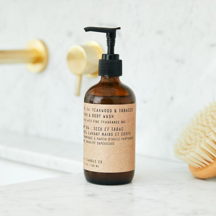 No.4 Teakwood&Tobacco Hand and Body Wash