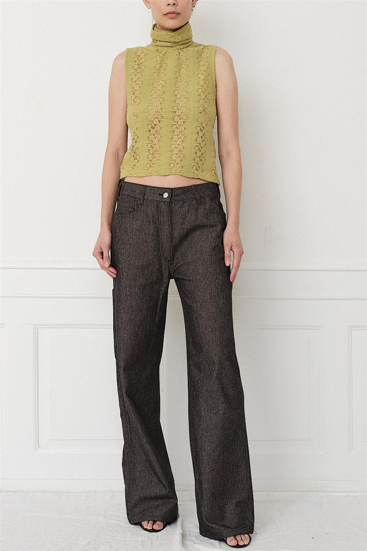 Salma Jeans Black / White