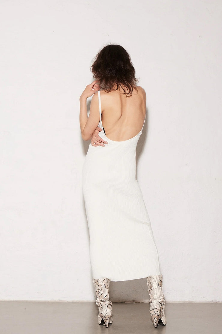 Alfaz Dress White