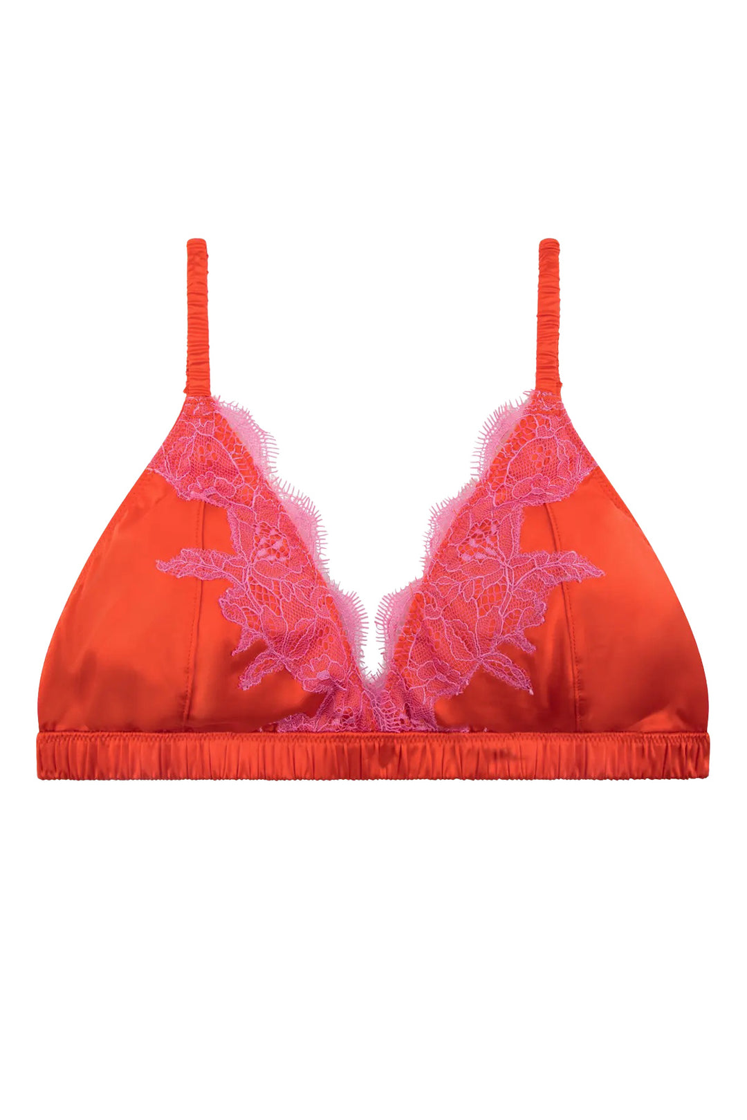 Bowie Padded Bralette Red