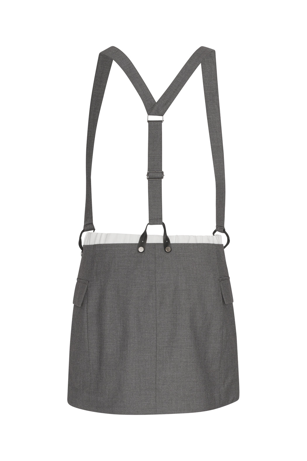 Ziggy Mini Skirt with Suspenders Castlerock