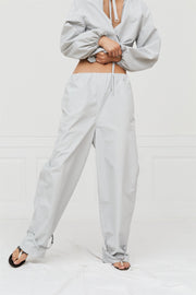 Bini Cargo Pants Misty Grey