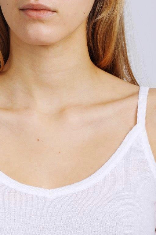 Merino Singlet Off White