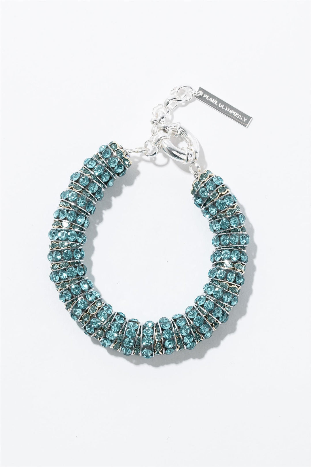 Fat Turquoise Diamond Bracelet