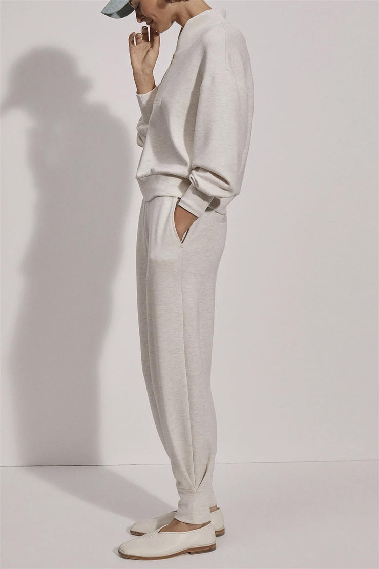 The Relaxed Pant 27.5" Ivory Marl