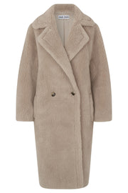 Rita Shearling Coat Camel