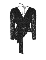 Ella Lace Top Black
