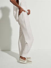 Hyde Relaxed Cuffed Sweatpant Ivory Marl
