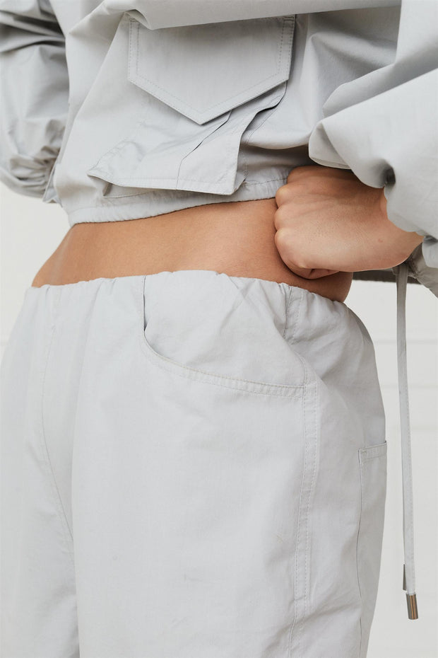 Bini Cargo Pants Misty Grey