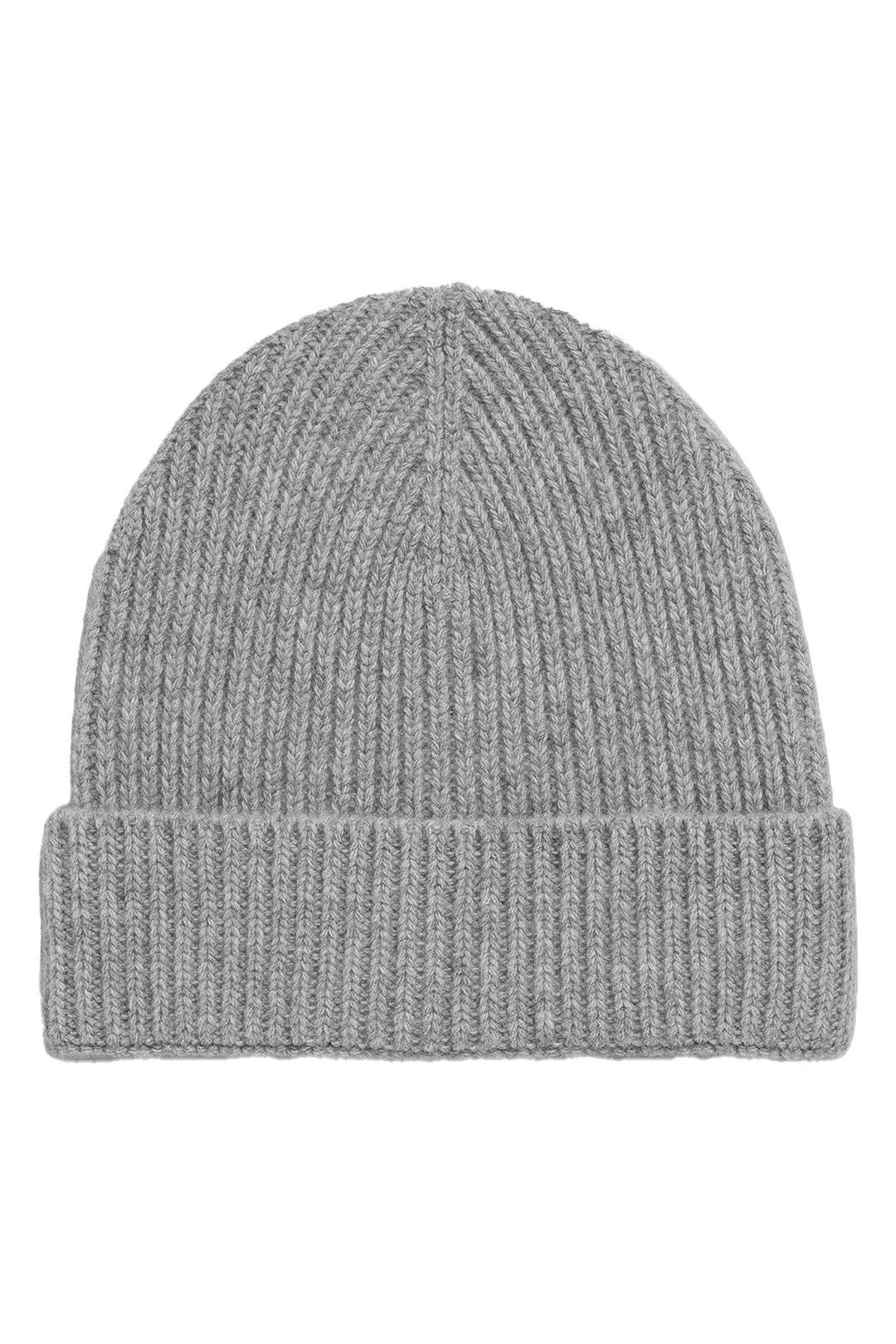 Merino Wool Beanie Grey Melange