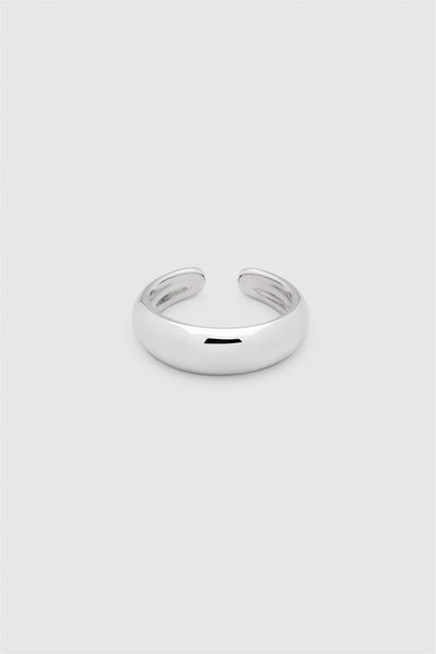 Ear Cuff Thick Silver