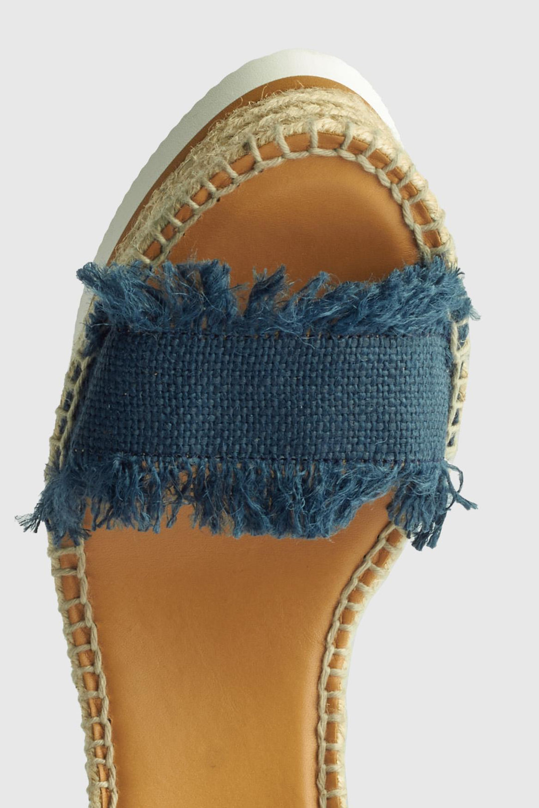 Glyn Wedge Espadrilles Medium Blue