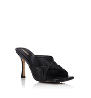 Leora Leather Black