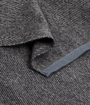 Recycled Twill Wool Blanket Sediment
