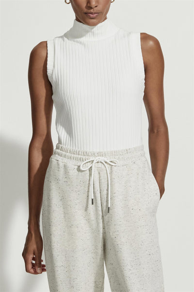 Calder High Neck Tank Snow White