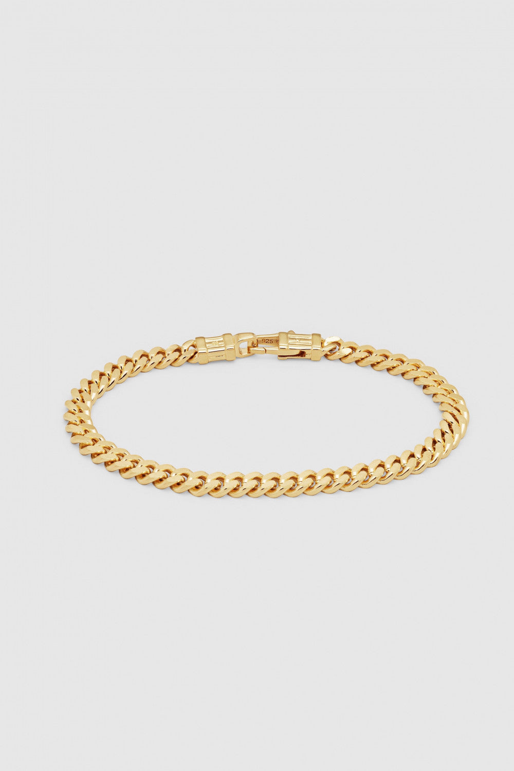 Curb Bracelet L Gold