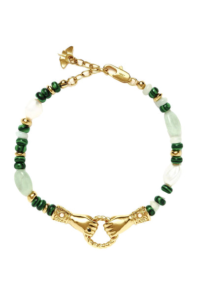In Good Hands Bracelet Multi Green