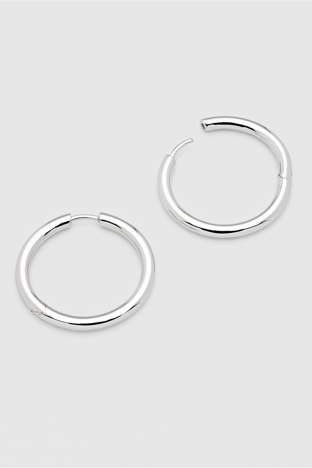 Classic Hoop Large Sterling Silver