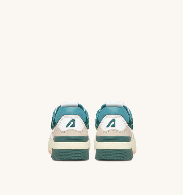 CLC Low Sneakers White / Green / Beige