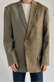 Vintage Contrasted Blazer CB594 Size 38