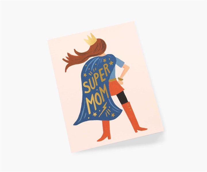 Super Mom Blue Card