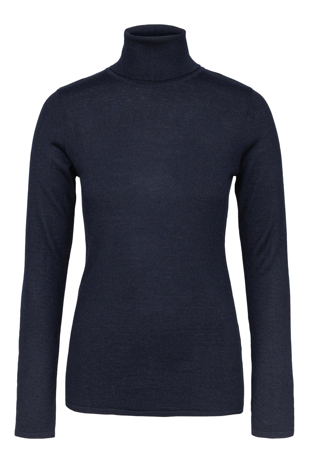 Merino Polo Dark Blue