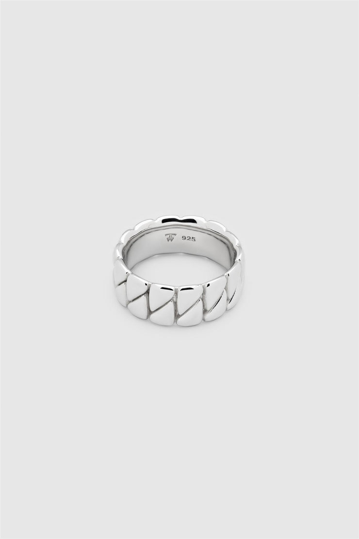 Men'sDrop ring Sterling Silver