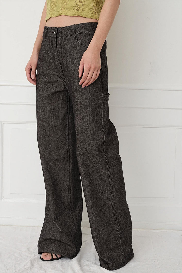 Salma Jeans Black / White