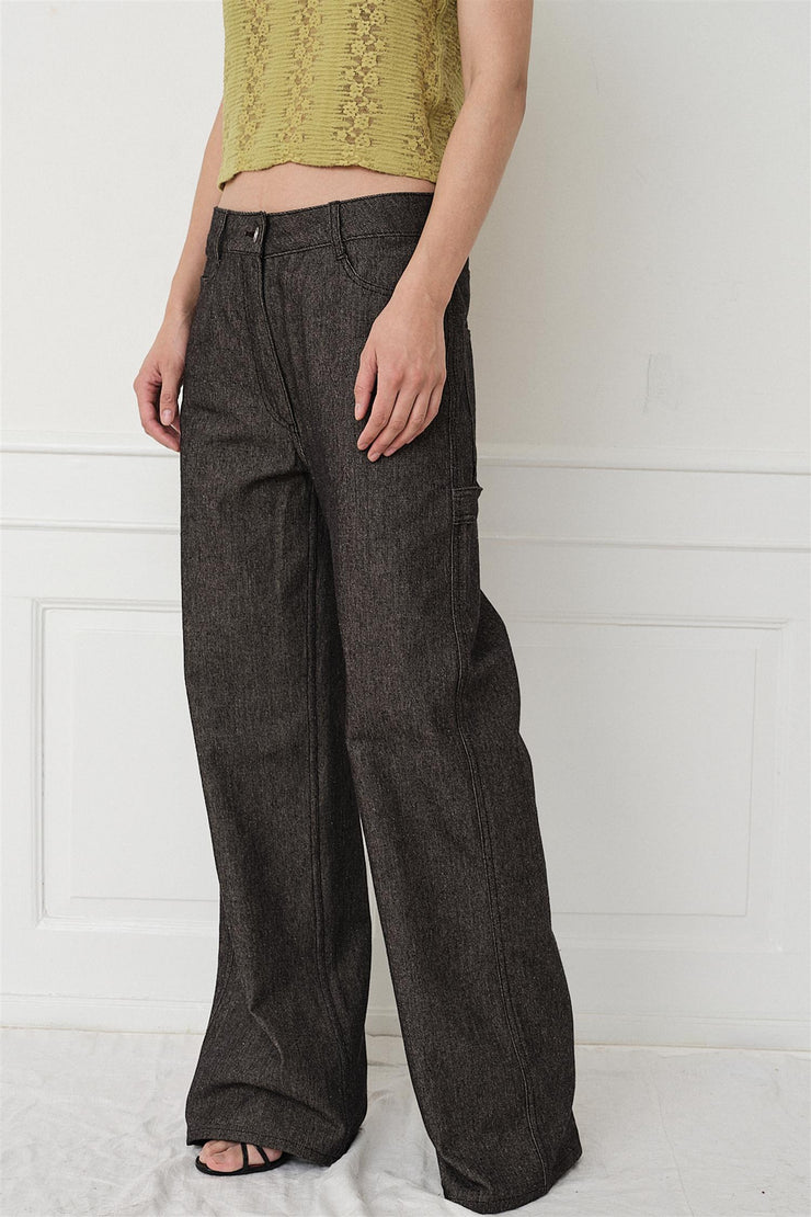 Salma Jeans Black / White