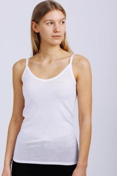 Merino Singlet Off White