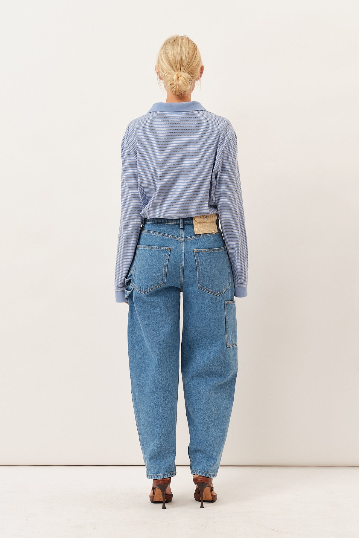 新品未使用 ships any denim Helle Jeans Medium Indigo Blue – DenDama