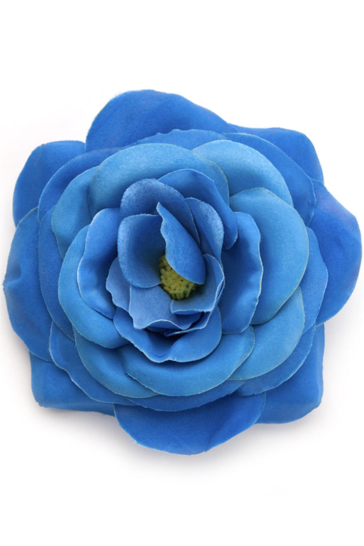 Big Rose Leather String Blue