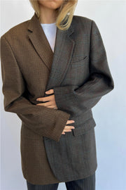 Vintage Contrasted Blazer CB581 Size 40