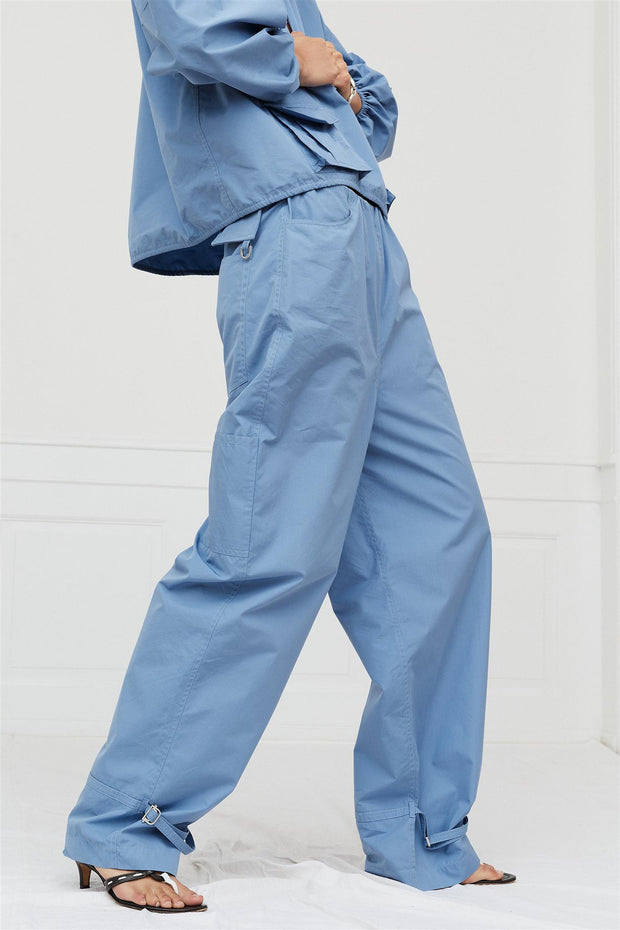 Bini Cargo Pants Pigeon Blue