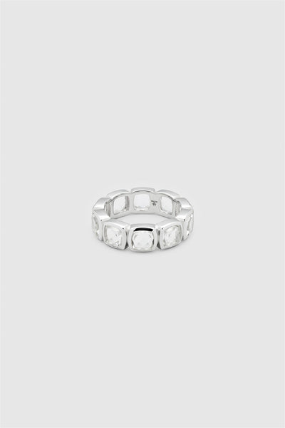 Cushion Band Rock Crystal