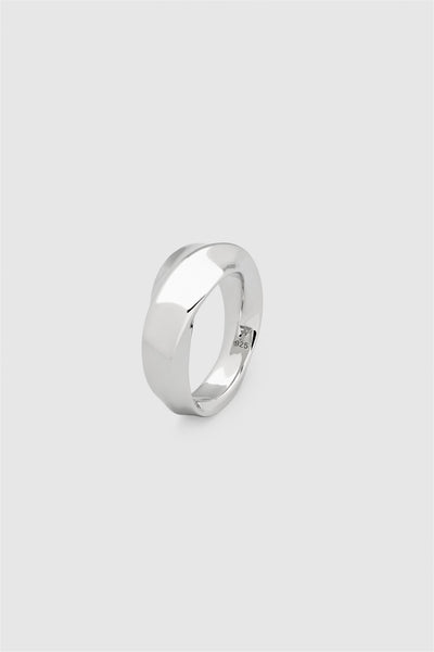 Infinity Band Large Silver